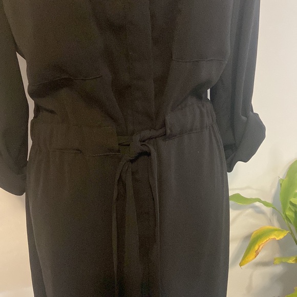 Black Dynamite Button Up Dress - Picture 4 of 10